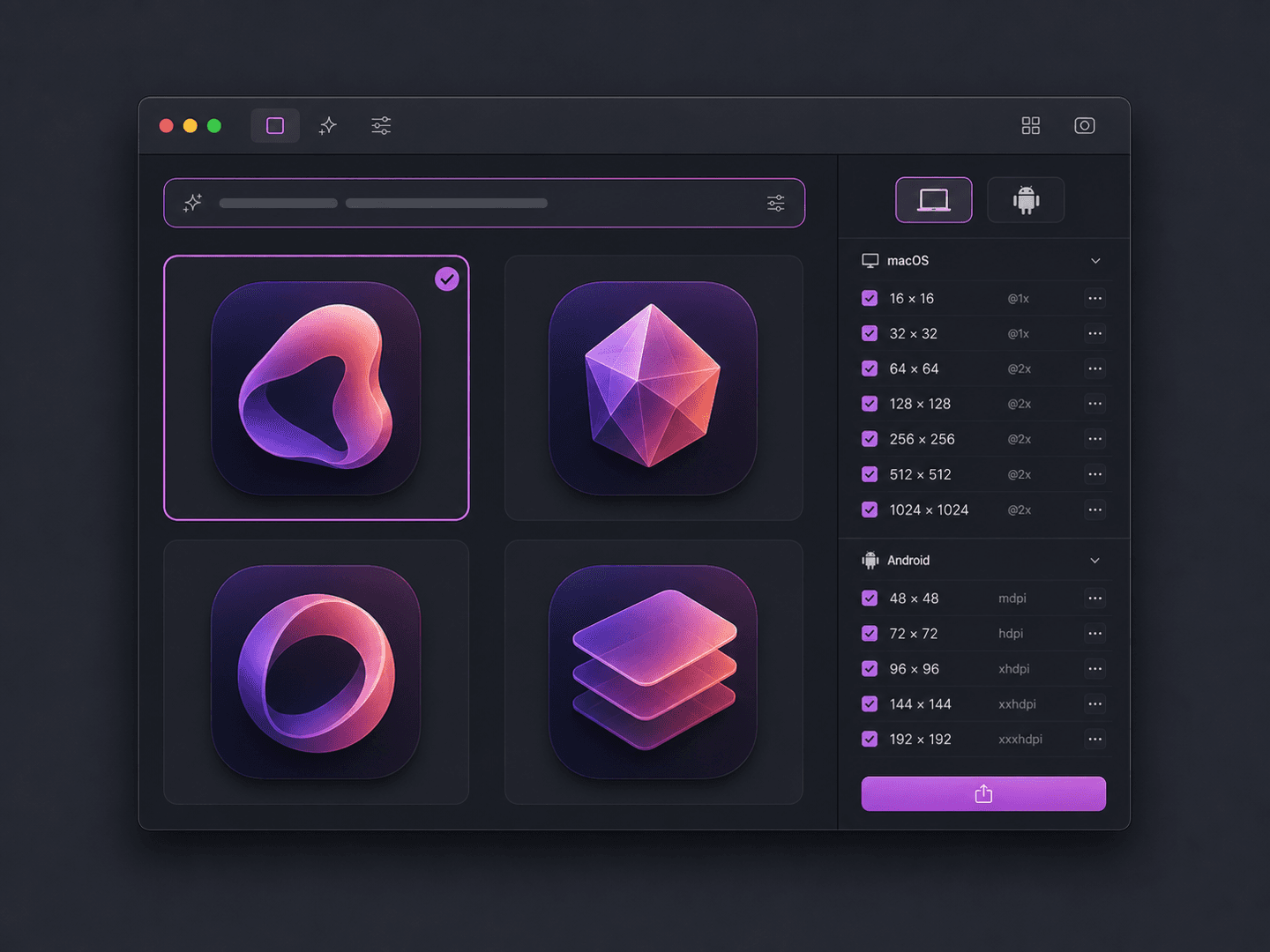 AI Icon Generator preview