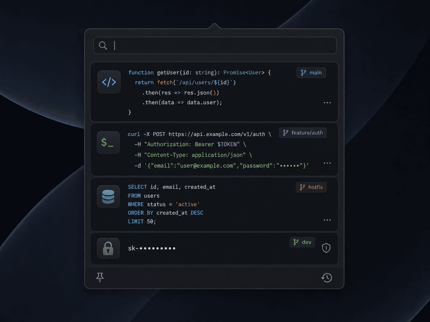 Clipboard History preview